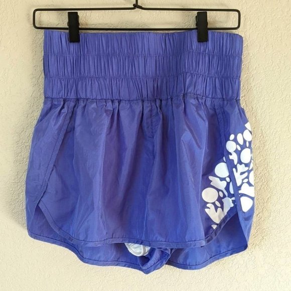 Free People Pants - Free People Movement The Way Home Logo Shorts L